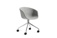 Billede af HAY AAC 25 About A Chair SH: 46 cm - Polished Aluminium/Hallingdal 130