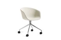 Billede af HAY AAC 25 About A Chair SH: 46 cm - Polished Aluminium/Coda 100