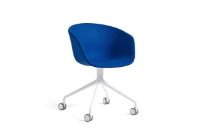 Billede af HAY AAC 25 About A Chair SH: 46 cm - White Powder Coated Aluminium/Divina 756