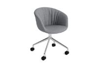 Billede af HAY AAC 25 Soft About A Chair SH: 46 cm - Polished Aluminium/Remix 143