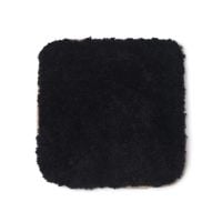 Billede af Natures Collection Zero Waste Seat Cover New Zealand Sheepskin Short Wool 35x35 cm - Black