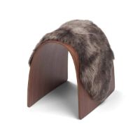 Billede af Natures Collection Sheep Stool Cover New Zealand Sheepskin Long Wool Large - Taupe