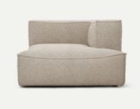 Billede af Ferm Living Catena Sofa Chaise Longue Right L601 Confetti Boucle 108x108 cm - Light Grey 
