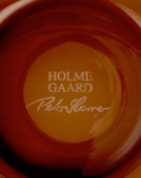 Billede af Holmegaard Calabas Duo Vase H: 21 cm - Burgundy/Amber 