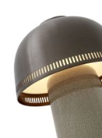 Billede af &Tradition Raku SH8 Portable Bordlampe H: 21 cm - Beige Grey/Bronzed