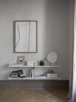 Billede af New Works Chamber Shelf 450 46x163,5 cm - White/White
