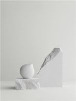 Billede af Blomus Nona Vase H: 14 cm - White 
