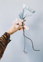Billede af Studio About Paper Flower Large - Morning Glory/Blue OUTLET