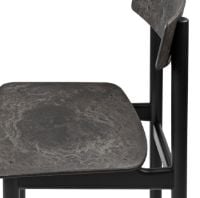 Billede af Mater Conscious Chair BM3162 SH: 46 cm - Black Beeck/Coffee Black