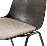 Billede af Mater Eternity Sidechair W Upholstery Seat SH: 46 cm - Re-Wool Beige 218 SÆT AF 4 KAMPAGNETILBUD