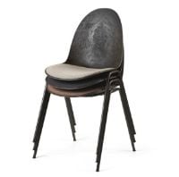 Billede af Mater Eternity Sidechair W Upholstery Seat SH: 46 cm - Re-Wool Beige 218 SÆT AF 4 KAMPAGNETILBUD