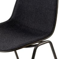 Billede af Mater Eternity Sidechair W Full Front Upholstery SH: 46 cm - Re-Wool Grey 198 SÆT AF 4 KAMPAGNETILBUD