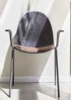 Billede af Mater Eternity Armchair Upholstery Seat SH: 46 cm - Re-Wool Grey 198 SÆT AF 4 KAMPAGNETILBUD