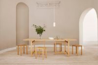 Billede af Moebe Rectangular Dining Table 220x90 cm - Oak