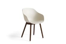 Billede af HAY AAC 212 About A Chair H: 82 cm - Lacquered Walnut/Melange Cream