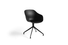Billede af HAY AAC 220 About A Chair H: 82 cm - Black Powder Coated Alu 4 Star Swivel/Black