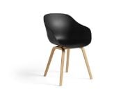 Billede af HAY AAC 222 About A Chair H: 82 cm - Lacquered Oak Veneer/Black 