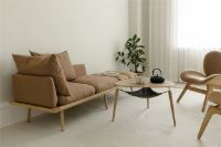 Billede af Umage Lounge Around 3-Seater Sofa L: 231,6 cm - Oak/Sugar Brown