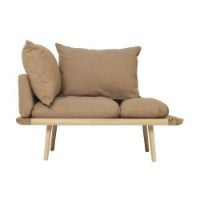 Billede af Umage Lounge Around 1,5-Seater Sofa L: 127 cm - Oak/Sugar Brown