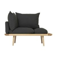 Billede af Umage Lounge Around 1,5-Seater Sofa L: 127 cm - Oak/Shadow