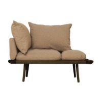 Billede af Umage Lounge Around 1,5-Seater Sofa L: 127 cm - Dark Oak/Sugar Brown