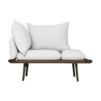 Billede af Umage Lounge Around 1,5-Seater Sofa L: 127 cm - Dark Oak/Sterling