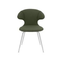 Billede af Umage Time Flies Chair SH: 44 cm - Racing Green/Chrome
