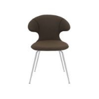 Billede af Umage Time Flies Chair SH: 44 cm - Mocca/Chrome