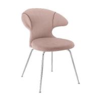 Billede af Umage Time Flies Chair SH: 44 cm - Stone Rose/Chrome
