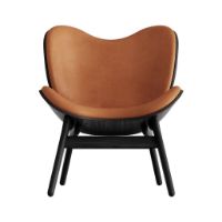 Billede af Umage A Conversation Piece Low Loungechair SH: 42 cm - Dunes Rust/Sort Eg OUTLET