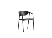 Billede af Woud S.A.C Dining Chair SH: 45 cm - Sort