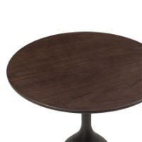 Billede af Wendelbo Coin Side Table Low Ø: 58 cm - Brown Stained Oak
