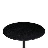 Billede af Wendelbo Coin Side Table High Ø: 45 cm - Black Stained Oak