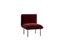 Billede af Woud Nakki Lobby 1-Seater SH: 46 cm - Bordeaux Rød