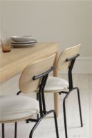 Billede af Umage Heart'n'Soul Curious Chair SH: 45 cm - Black/Sugar Brown
