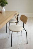 Billede af Umage Heart'n'Soul Curious Chair SH: 45 cm - Black/White Sands 