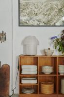 Billede af Made By Hand Papier Double Bordlampe Ø: 30 cm - Papir/White