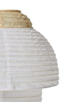 Billede af Made By Hand Papier Double Bordlampe Ø: 30 cm - Papir/Soft Yellow