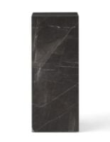 Billede af Audo Copenhagen Plinth Pedestal H: 75 cm - Grey Marble Kendzo