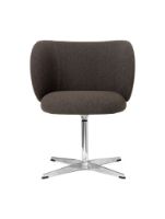 Billede af Ferm Living Rico Dining Chair Swivel H: 80 cm - Hallingdal 376