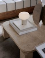 Billede af New Works Karl-Johan Portable Table Lamp H: 18 cm - Light Grey