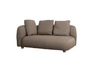 Billede af Cane-line Outdoor Capture 2 Pers. Højre Sofa Modul inkl. AirTouch Hynder B: 170 cm - Taupe