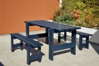 Billede af HAY Weekday Table Spisebord L: 180 cm - Steel Blue