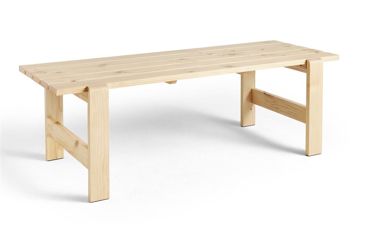 Billede af HAY Weekday Table Spisebord L: 230 cm - Lacquered Pinewood