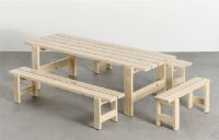 Billede af HAY Weekday Table Spisebord L: 230 cm - Lacquered Pinewood