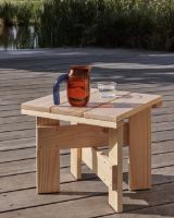 Billede af HAY Crate Side Table Sidebord 49,5x49,5 cm - Lacquered Pinewood
