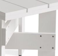 Billede af HAY Crate Low Table Sidebord 45x45 cm - White