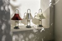 Billede af HAY Mousqueton Portable Lampe H: 30 cm - Brushed Stainless Steel