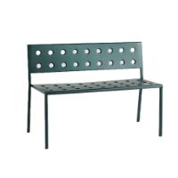 Billede af HAY Balcony Dining Bench L: 114 cm - Dark Forest