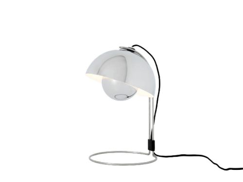 &Tradition Flowerpot VP4 Bordlampe H: 35,9 cm - Chrome-Plated